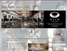 Tablet Screenshot of osiosalon.com